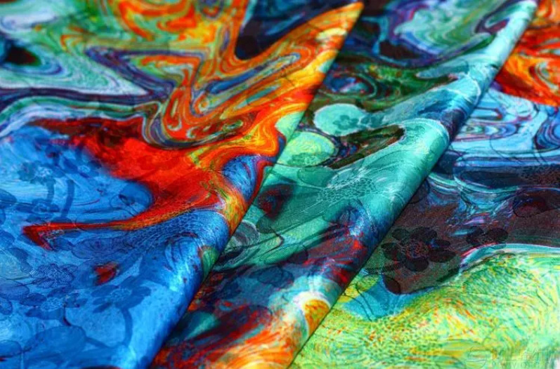 (圖:紡織品展示圖)