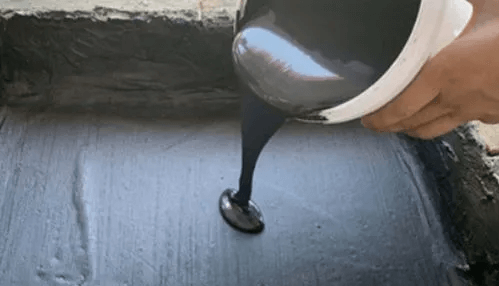 (圖:防水涂料應(yīng)用展示圖)