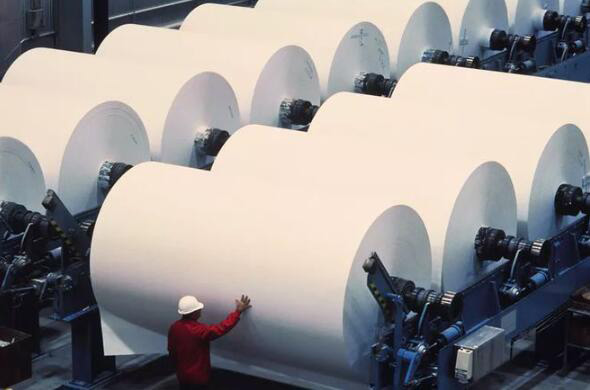 (圖:造紙涂布展示圖)